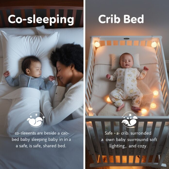 co-sleeping versus crib sleeping