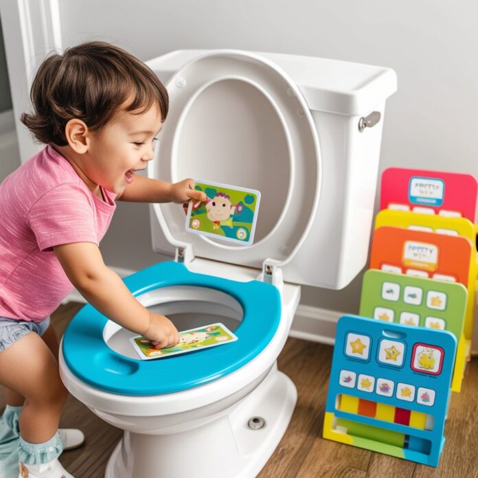 Potty training fun and stress-free