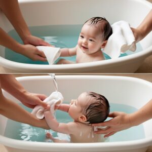 Baby Bath Time