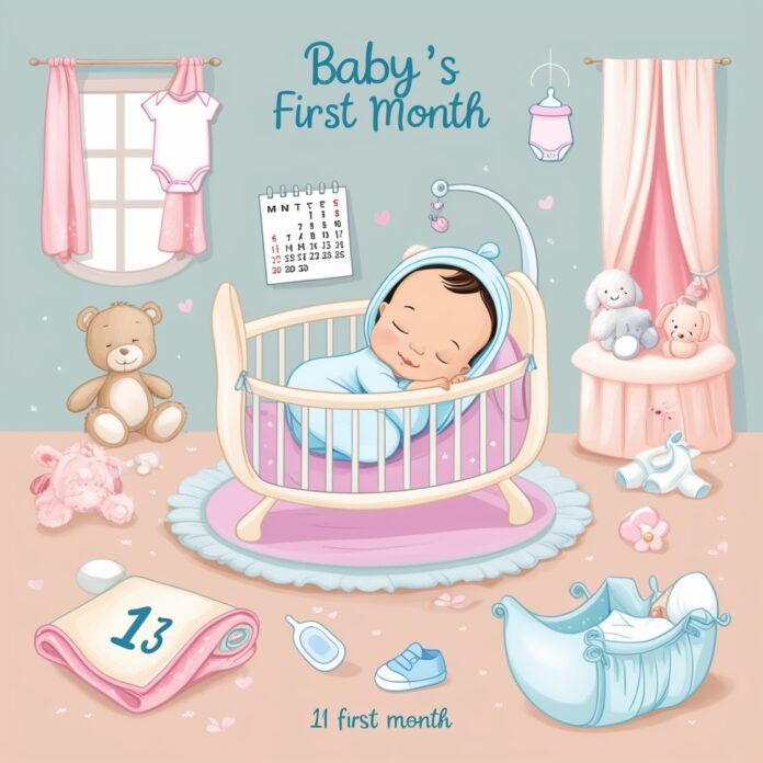 Baby’s First Month Milestones
