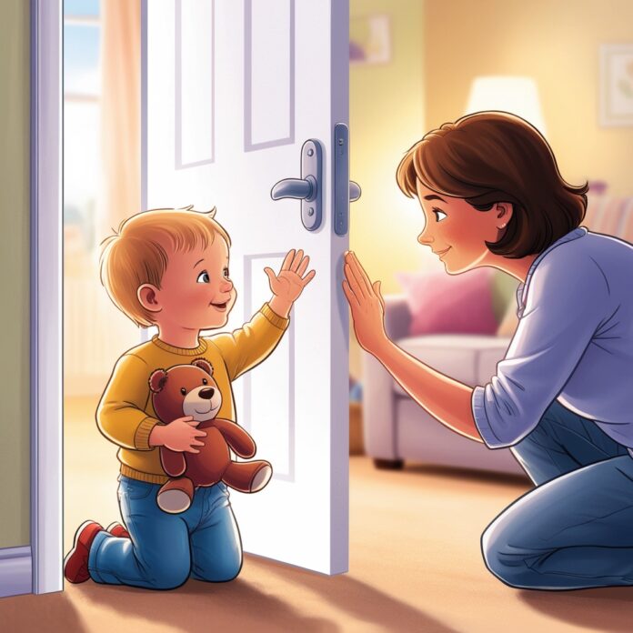 Manage separation anxiety in toddlers