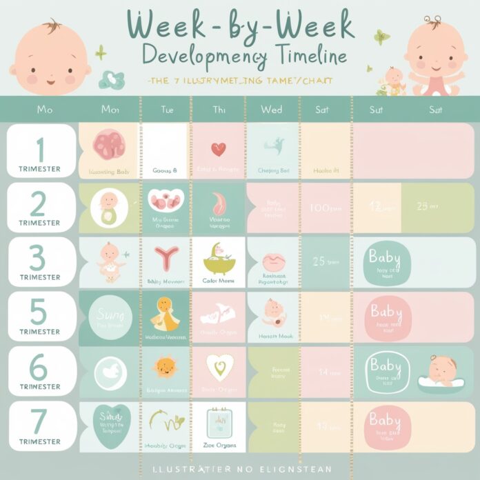 Baby development during pregnancy