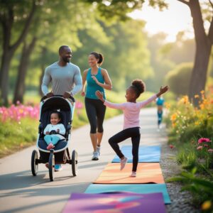 Exercise and Mood Improvement for Parents
